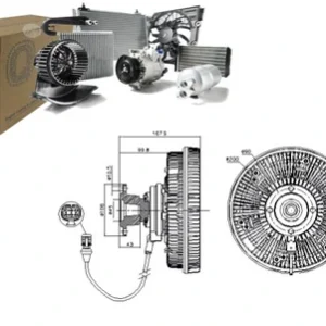 Sankaba, radiatoriaus ventiliatorius, termomova